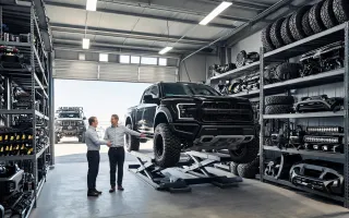 Off-road and 4x4 outfitters